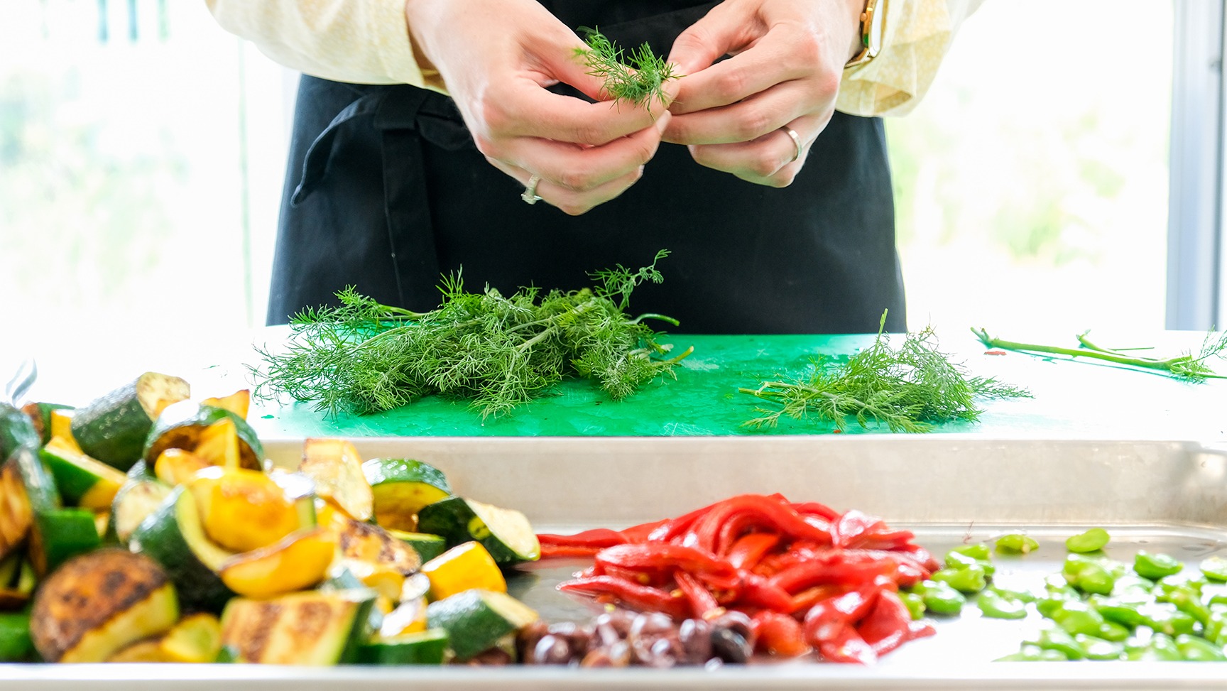 Cuisine, panier de légumes